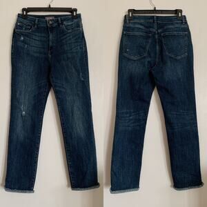 Dark Wash DL1961 Mara Ankle High Rise Straight Jeans 30